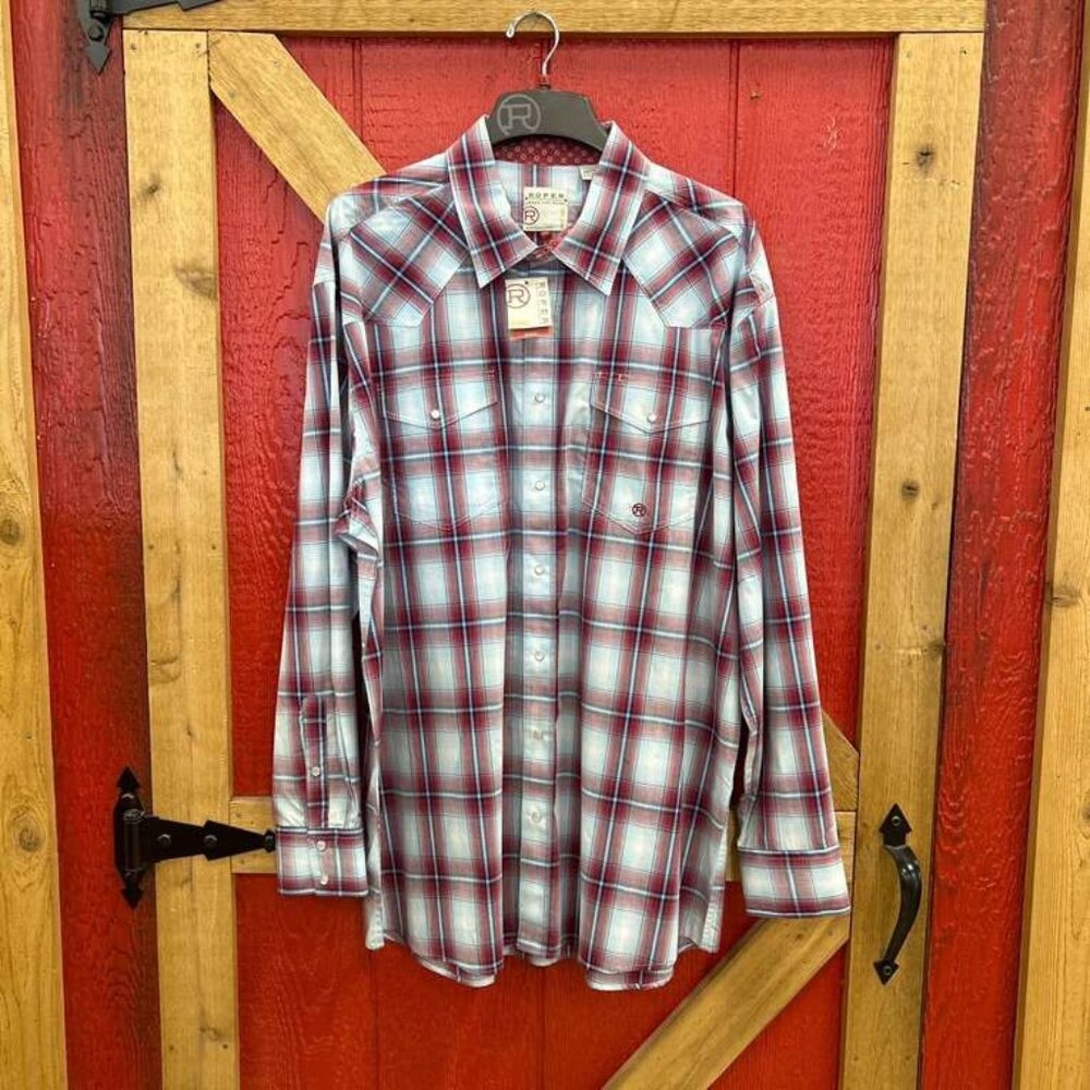 Men’s Roper Button Down Shirts, Pearl Buttons